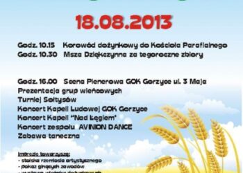 Dożynki gminy Gorzyce