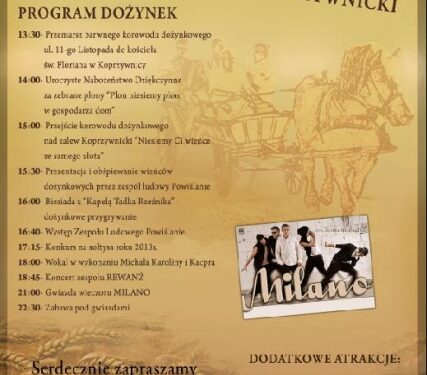 Okrężne – gminne święto plonów