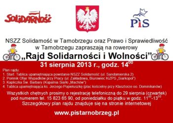 Rajd Wolności i Solidarności w Tarnobrzegu