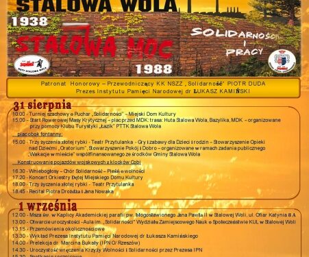 Piknik Solidarności w Stalowej Woli