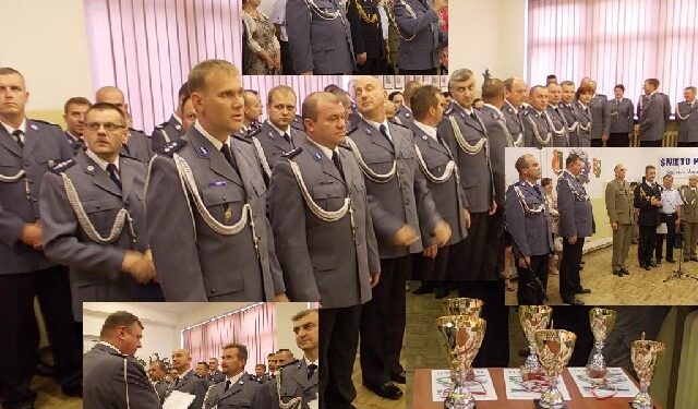 Stalowa Wola: Policjanci świętowali.