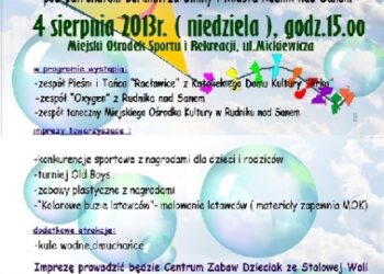 Rudnik nad Sanem: Wakacyjne Hocki – Klocki 2013.