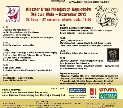 Stalowa Wola – Rozwadów: W klasztorze zabrzmią romanse.