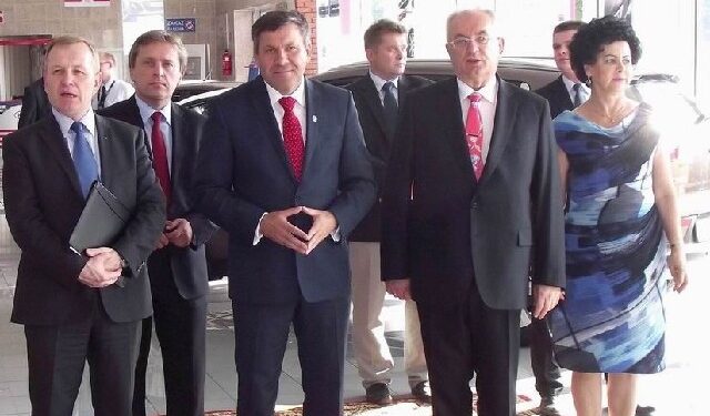 Wicepremier Janusz Piechociński z wizytą w firmie Ankol.