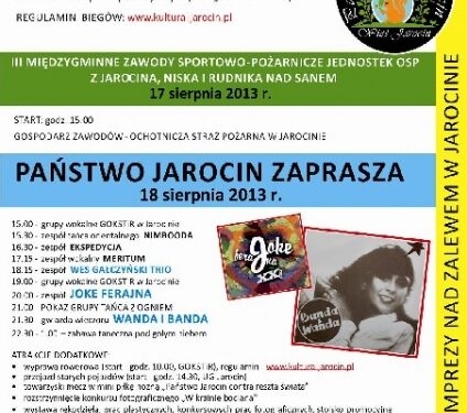 Jarocin: Imprezy nad zalewem w Jarocinie.