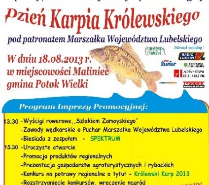 Maliniec: Dzień Karpia Królewskiego.