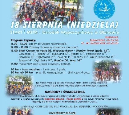 Ulanów: Rowerzyści na start.