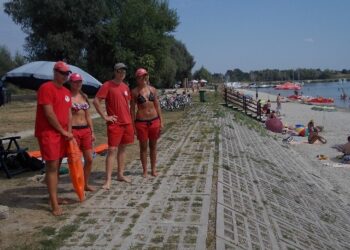 Tarnobrzeg. Dbają o bezpieczeństwo nad Jeziorem Tarnobrzeskim.