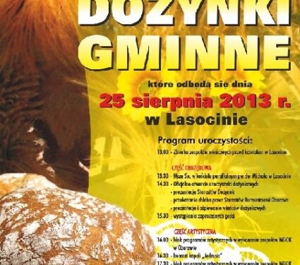 Lasocin: Dożynki Gminne.