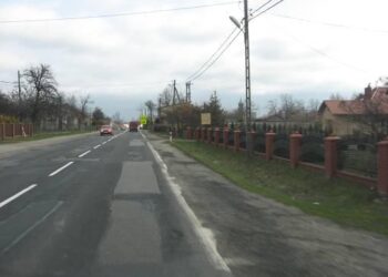 Remont krajowej dziewiętnastki w Kamieniu.