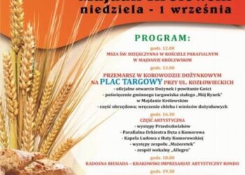 W tę niedzielę dożynki w Dobryninie i Majdanie Królewskim.