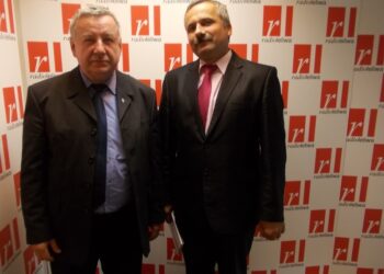 Rozmowa  z dyrektorem Szpitala Powiatowego w Nowej Dębie – Bogdanem Tomczykiem  oraz przewodniczącym Rady Społecznej szpitala, wicestarostą – Jerzym Sudołem.