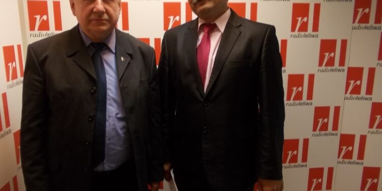 Rozmowa  z dyrektorem Szpitala Powiatowego w Nowej Dębie – Bogdanem Tomczykiem  oraz przewodniczącym Rady Społecznej szpitala, wicestarostą – Jerzym Sudołem.