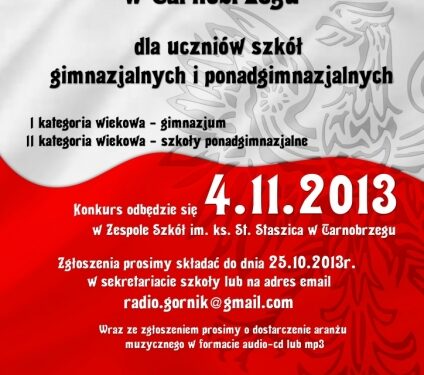 Konkurs pieśni i piosenki patriotycznej w Tarnobrzegu