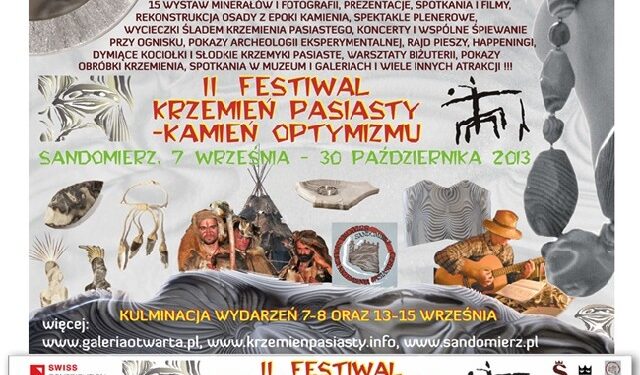 Sandomierz: II Festiwal Krzemień Pasiasty  Kamień Optymizmu.