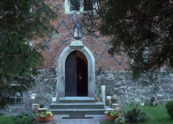 Sandomierz: Rękopis 'Bogurodzicy' w Muzeum Diecezjalnym.