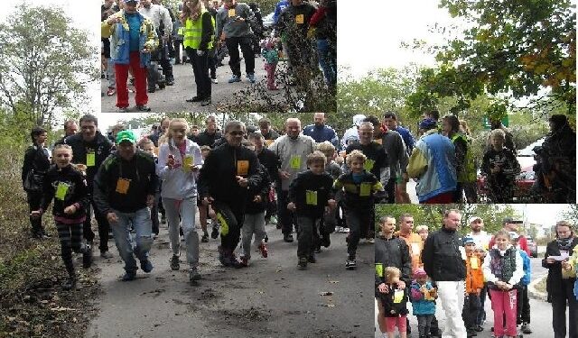 Rodzinne bieganie w Stalowej Woli.