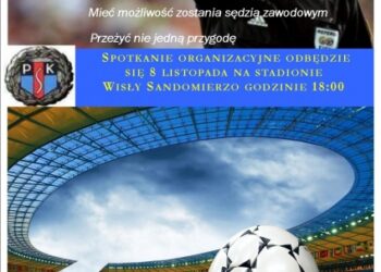 Chcesz zostać sędzią piłkarskim? Przyjdź na spotkanie w Sandomierzu