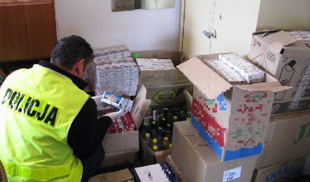 Świętokrzyskie: Policja przechwyciła kontrabandę