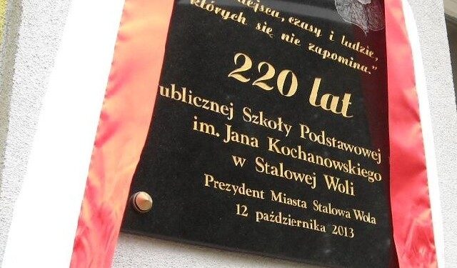 Stalowa Wola: Czy pamiątkowa tablica jest z błędem?
