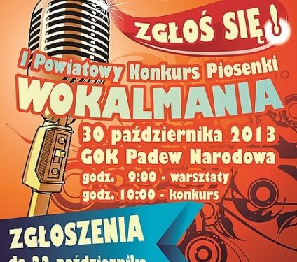 Powiatowy Konkurs Piosenki WOKALMANIA,
