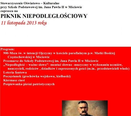 Piknik Niepodległościowy w Mściowie
