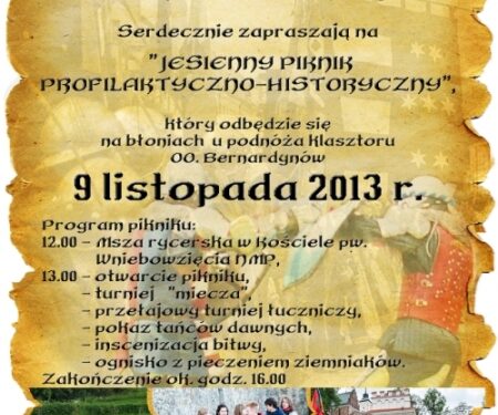 Jesienny piknik profilaktyczno – historyczny w Opatowie