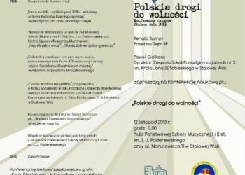 Stalowa Wola: Porozmawiają o wolności