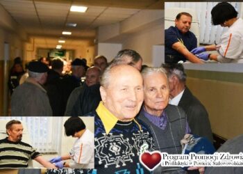 Stalowa Wola: Tłum mężczyzn oblegał laboratorium