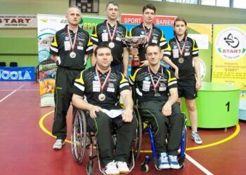 Tarnobrzeg. IKS Jezioro Tarnobrzeg Wicemistrzem Polski w Tenisie Stołowym.