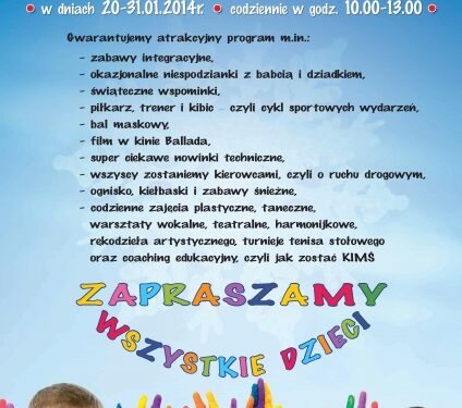 Stalowa Wola: Zimowa Laba w Spółdzielczym Domu Kultury