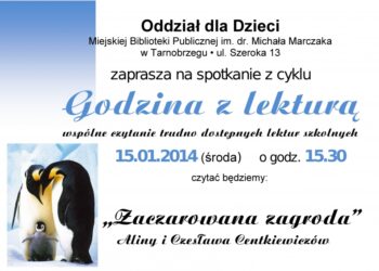 Tarnobrzeg. Godzina z lekturą.