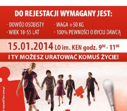 Stalowa Wola: Zostań dawcą.