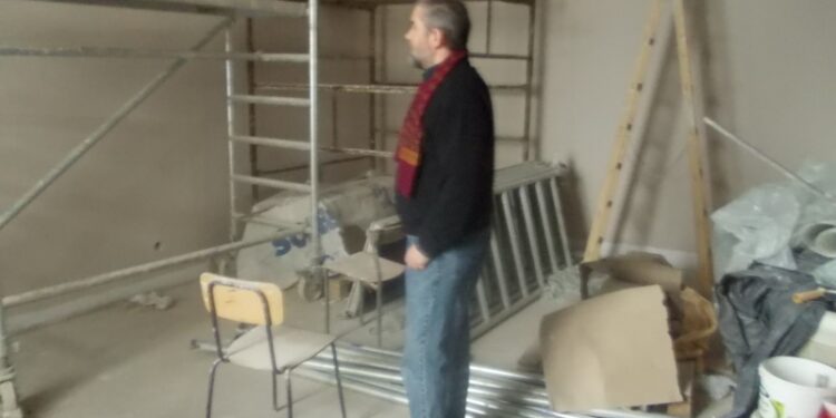 Tarnobrzeg. Trwa remont kolejnych pomieszczeń w Zamku Dzikowskim.