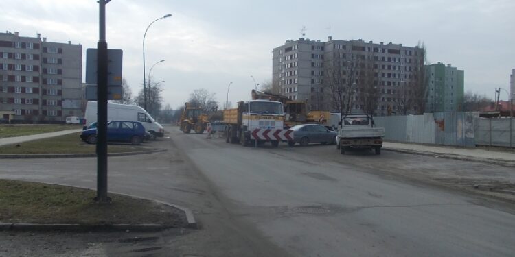Tarnobrzeg.  Rozpoczął się remont ulicy 11 Listopada.