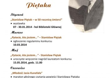 Tarnobrzeg. Rok Stanisława Piętaka. Program