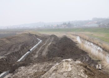 Sandomierz: Trwają ważne inwestycje przeciwpowodziowe