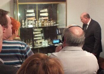 Mielec: Apteka  w Pałacyku Oborskich.