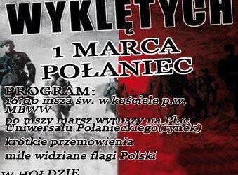 Połaniec: Marsz Żołnierzy Wyklętych.