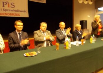 Tarnobrzeg. Wizyta Przewodniczącego Komitetu Wykonawczego Prawa i Sprawiedliwości – Joachima Brudzińskiego.