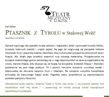 Ptasznik z Tyrolu w Stalowej Woli
