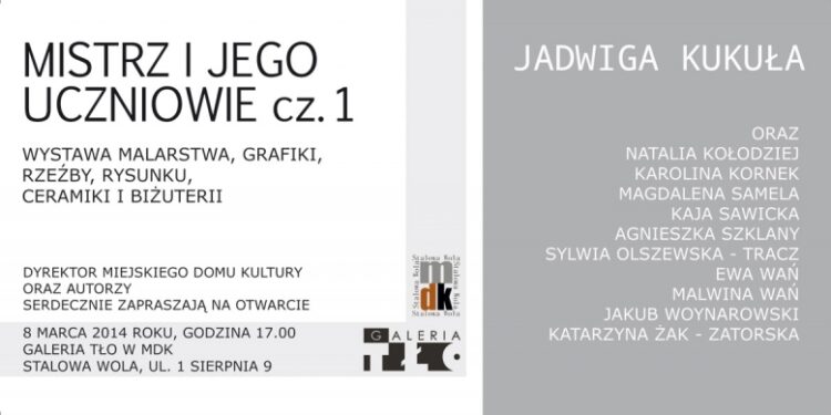 Mistrz i jego uczniowie w Stalowej Woli