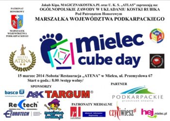 Mielec: Rubikowe zawody w układaniu kostki