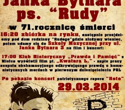 Kolbuszowa: Uczczą pamięć Janka Bytnara