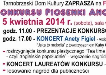 Tarnobrzeg: Finał XIV edycji Konkursu Piosenki Angielskiej.