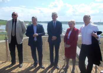Tarnobrzeg. Minister  Środowiska – Maciej Grabowski gościł dziś w Tarnobrzegu.