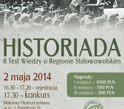 Historiada – II Test Wiedzy o Regionie Stalowowolskim