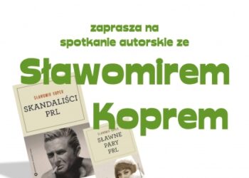 Tarnobrzeg. Miejska Biblioteka Publiczna zaprasza na spotkanie autorskie ze Sławomirem Koprem.