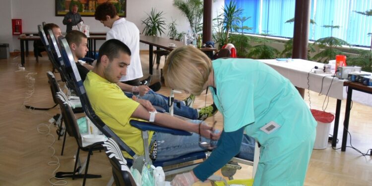 Tarnobrzeg. Oddawali krew w „Prymasówce”.