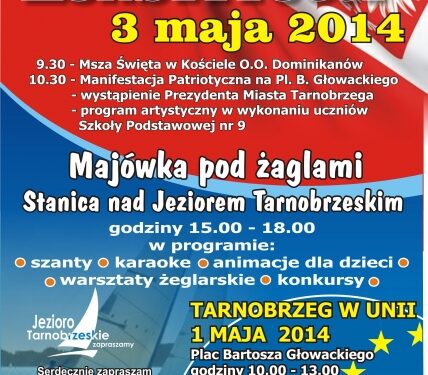 Tarnobrzeg. Święto Konstytucji 3 Maja.